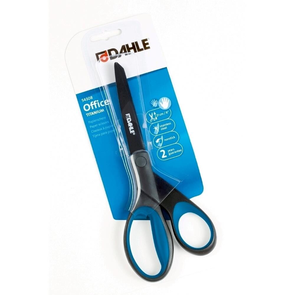 Foarfeca DAHLE, 21 cm, titan, negru