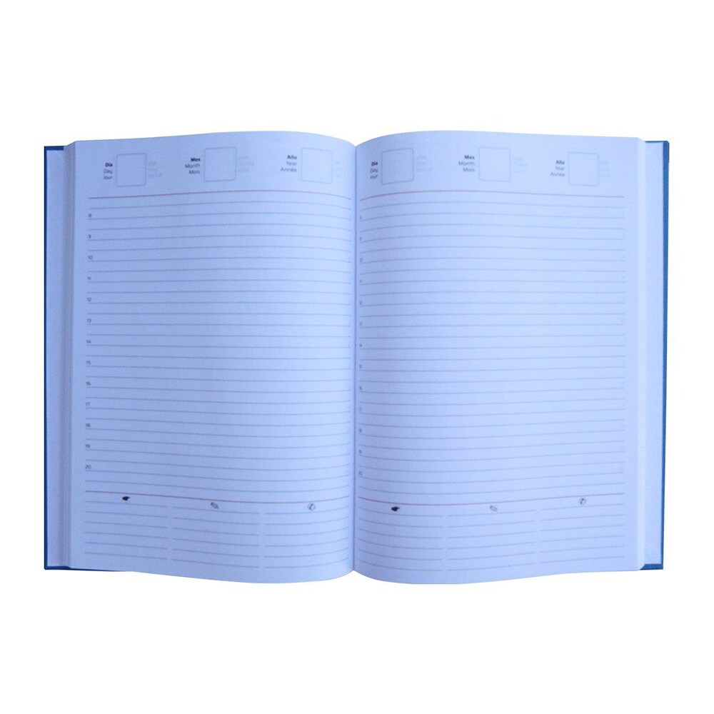 Agenda nedatata RTC J231303, A5, 112 file, turcoaz