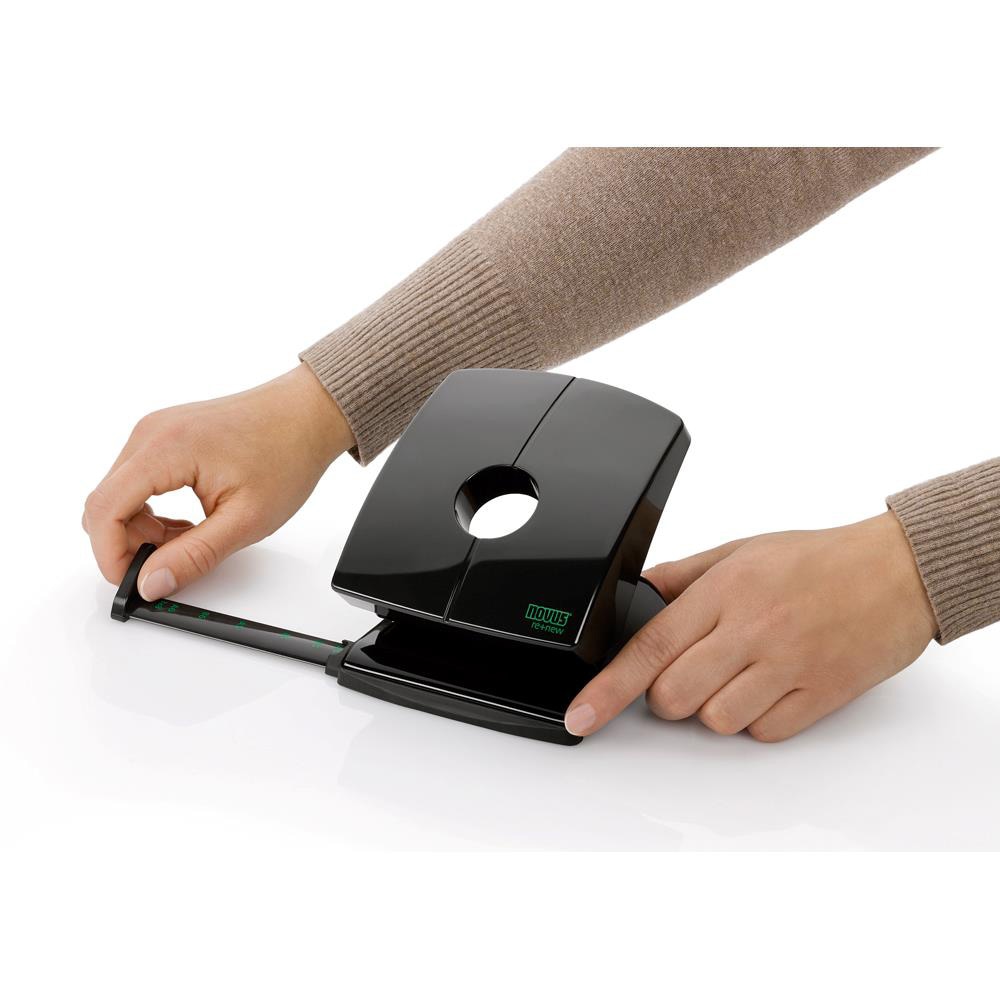 Perforator NOVUS B230 re+new, 30 coli, 2 perforatii, negru