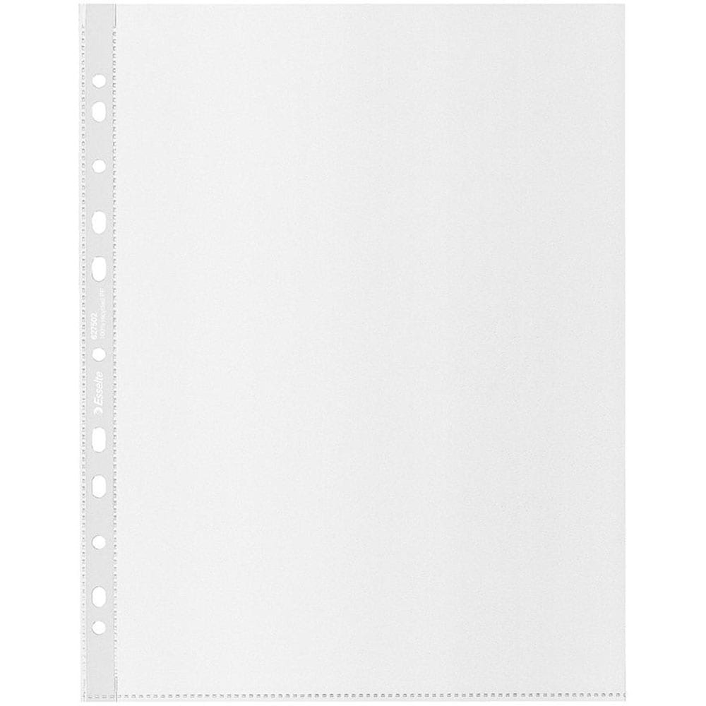 Folii protectie documente LEITZ Esselte Recycled, 70 microni, 50 bucati