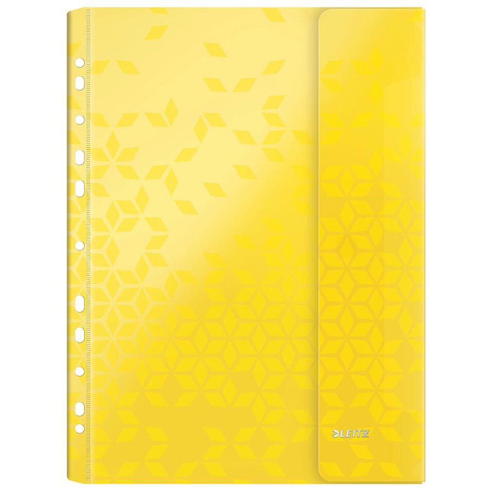 Folii protectie documente LEITZ Wow, A4, 200 microni, 6 bucati