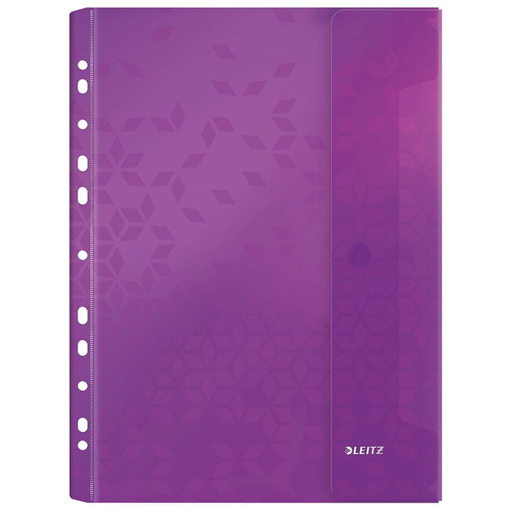 Folii protectie documente LEITZ Wow, A4, 200 microni, 6 bucati