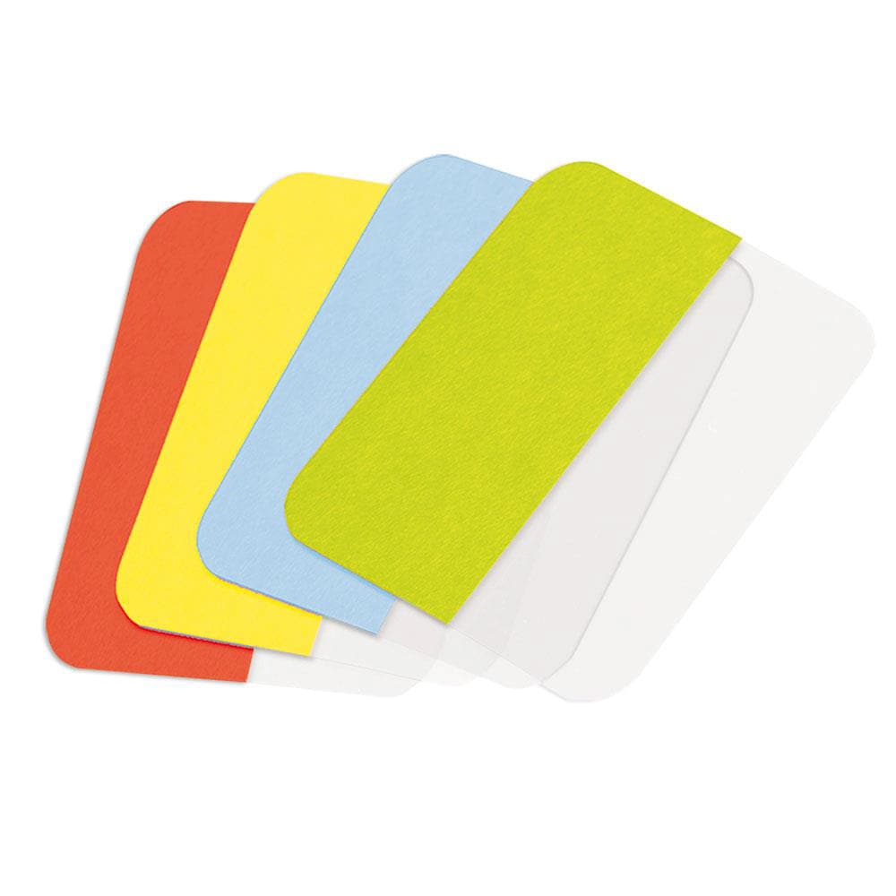 Index TARIFOLD TA010520, 12 x 25 mm, plastic, 72 file, multicolor