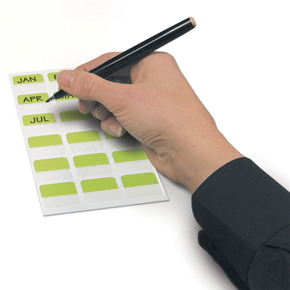 Index TARIFOLD TA010520, 12 x 25 mm, plastic, 72 file, multicolor