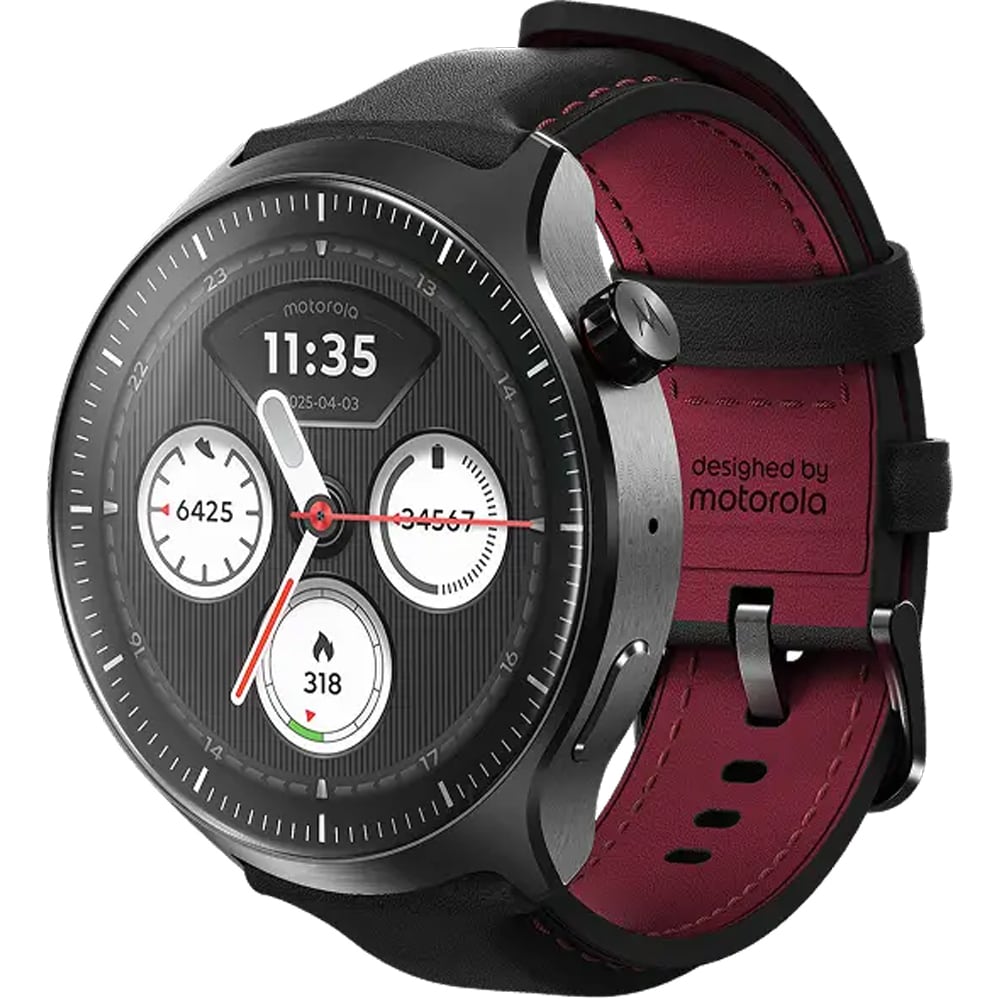 Smartwatch MOTOROLA Moto Watch Ultra, LTE, Android, Pantone Black Beauty