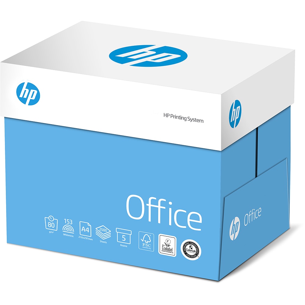 Hartie copiator HP Office, A4, 80g/mp, 500 coli