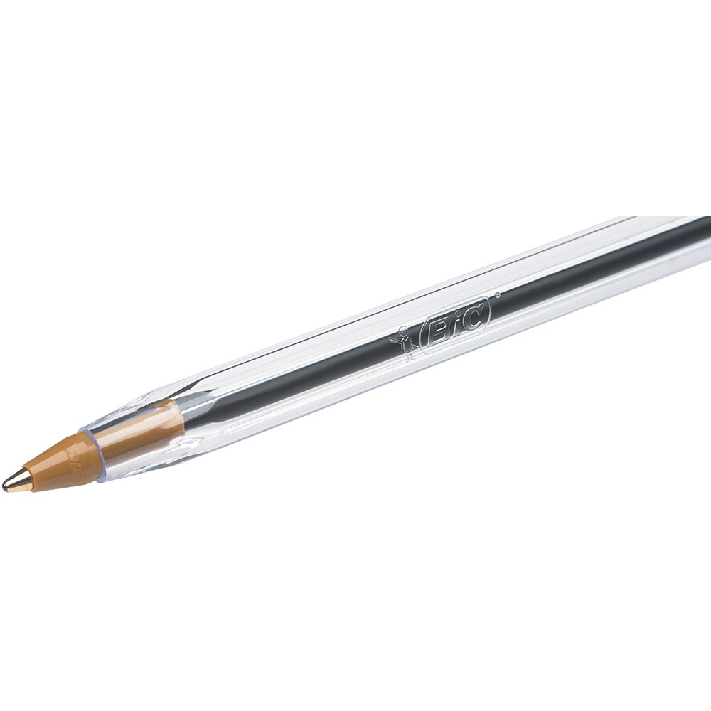 Set 50 pixuri fara mecanism BIC Cristal Medium, 1.0 mm, albastru