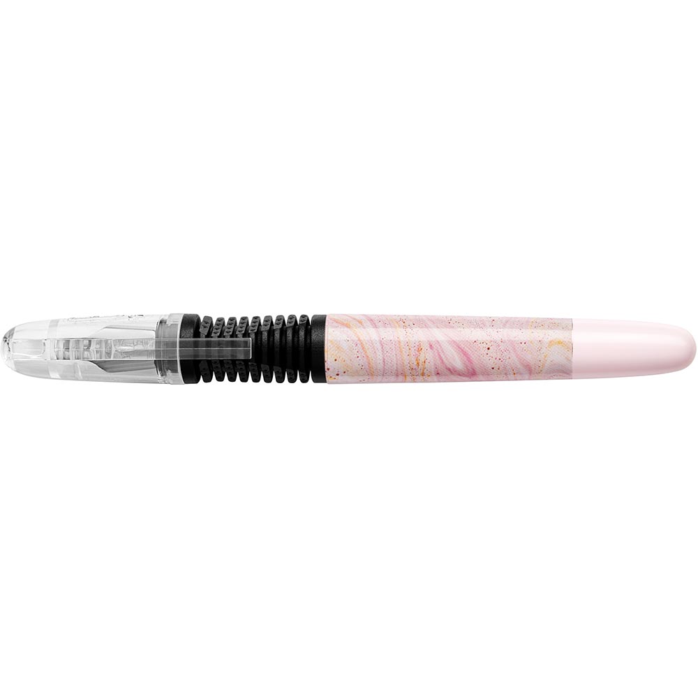 Stilou clasic BIC Xpen Decor, 0.3 mm, roz deschis