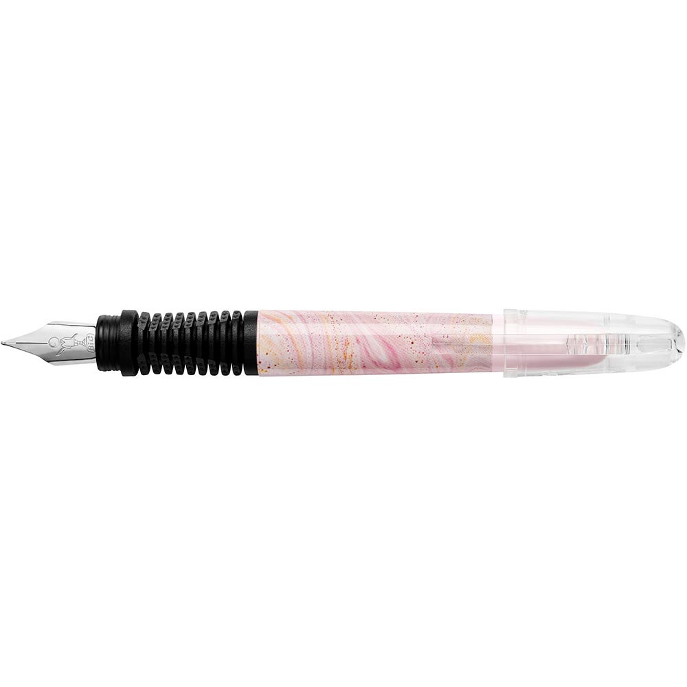 Stilou clasic BIC Xpen Decor, 0.3 mm, roz deschis