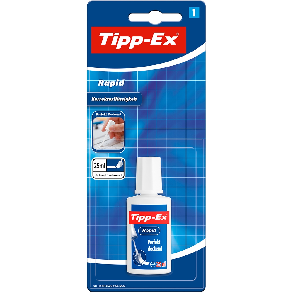 Corector BIC Tipp Ex Rapid, plastic, alb