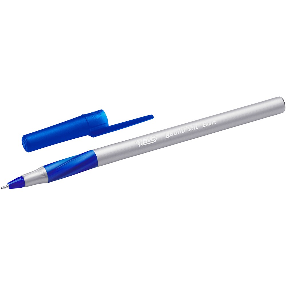 Set 20 pixuri fara mecanism BIC Round Stic, 0.5 mm, albastru
