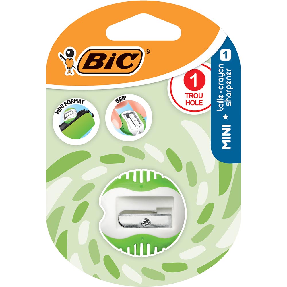 Ascutitoare BIC Mini, plastic, multicolor