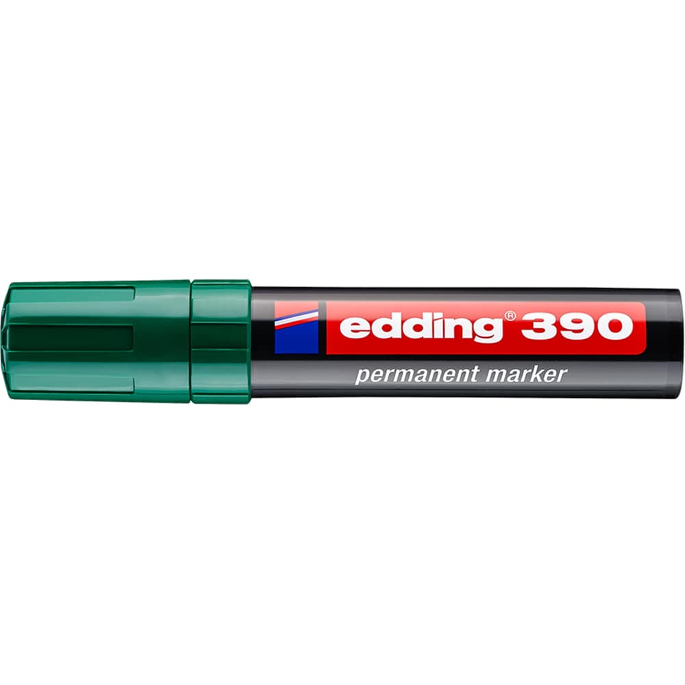 Marker permanent EDDING 390, 4-12 mm, verde