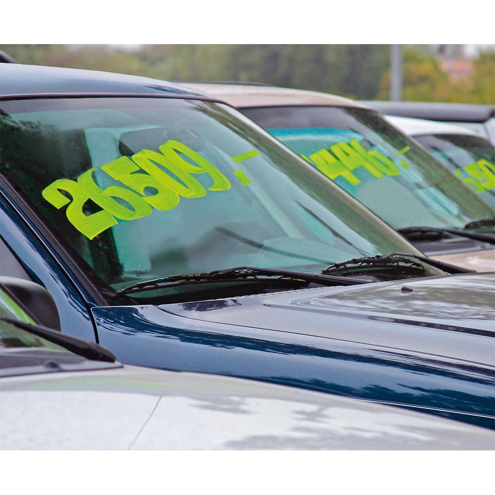 Marker pentru sticla EDDING 4090, 4-15 mm, corp metalic, rosu