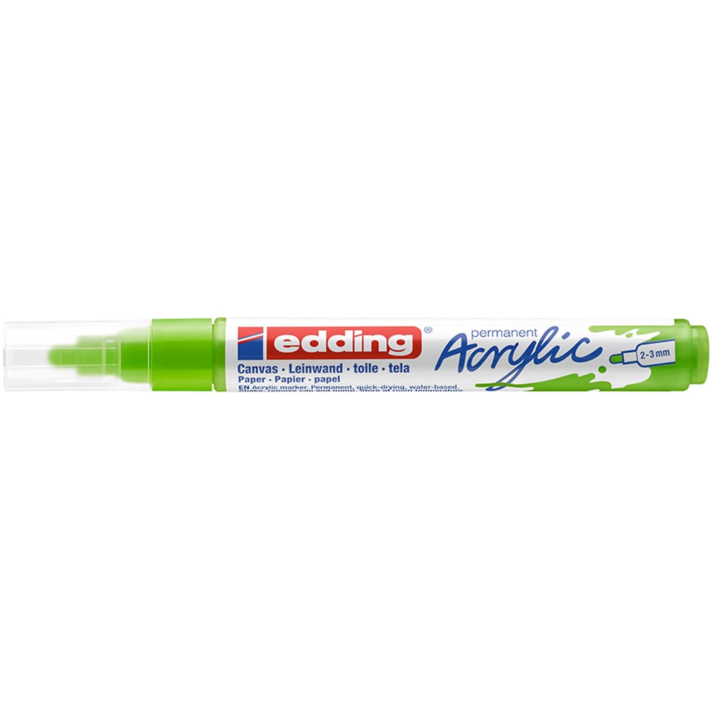 Marker acrilic EDDING 5100, 2-3 mm, verde