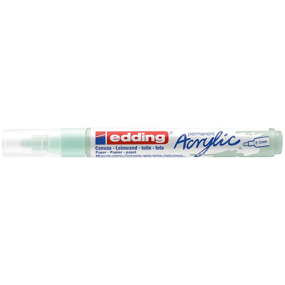 Marker acrilic EDDING 5100, 2-3 mm, turcoaz deschis