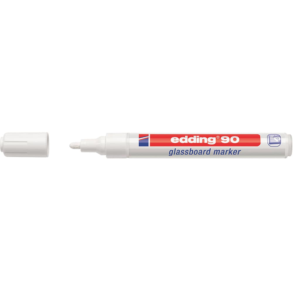 Marker pentru tabla EDDING 90, 2-3 mm, alb