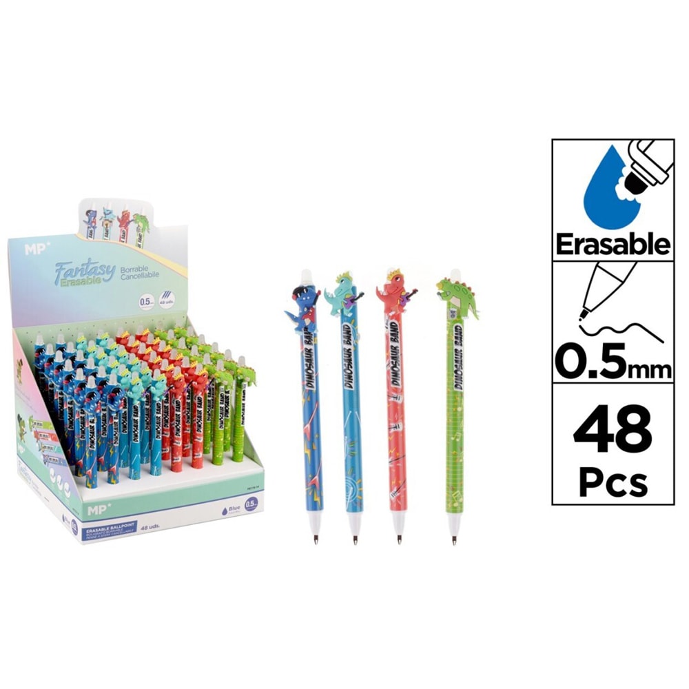 Set 48 roller cu cerneala termosensibila MP MR171188 , 0.5 mm, multicolor