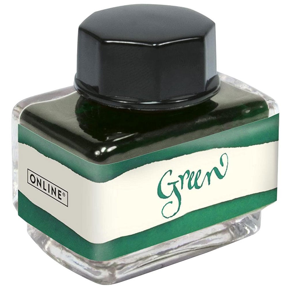 Calimara cerneala ONLINE Inspiration Line, 15 ml, verde