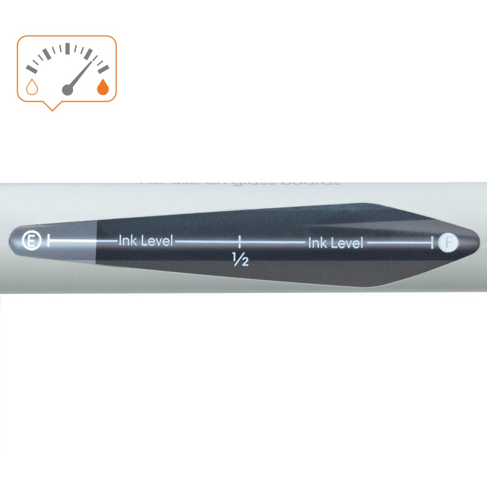 Set 10 markere NOBO SL915386, varf oblic, 5-12 mm, multicolor