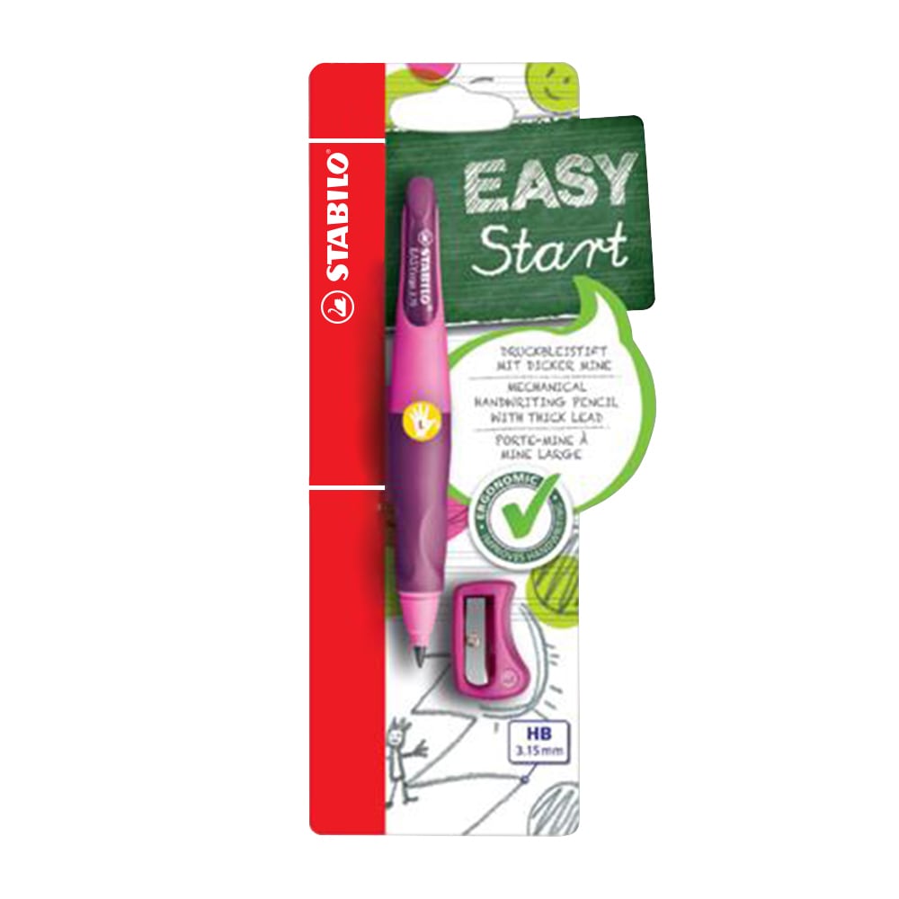 Creion mecanic STABILO Easy Ergo, 3.15 mm, roz