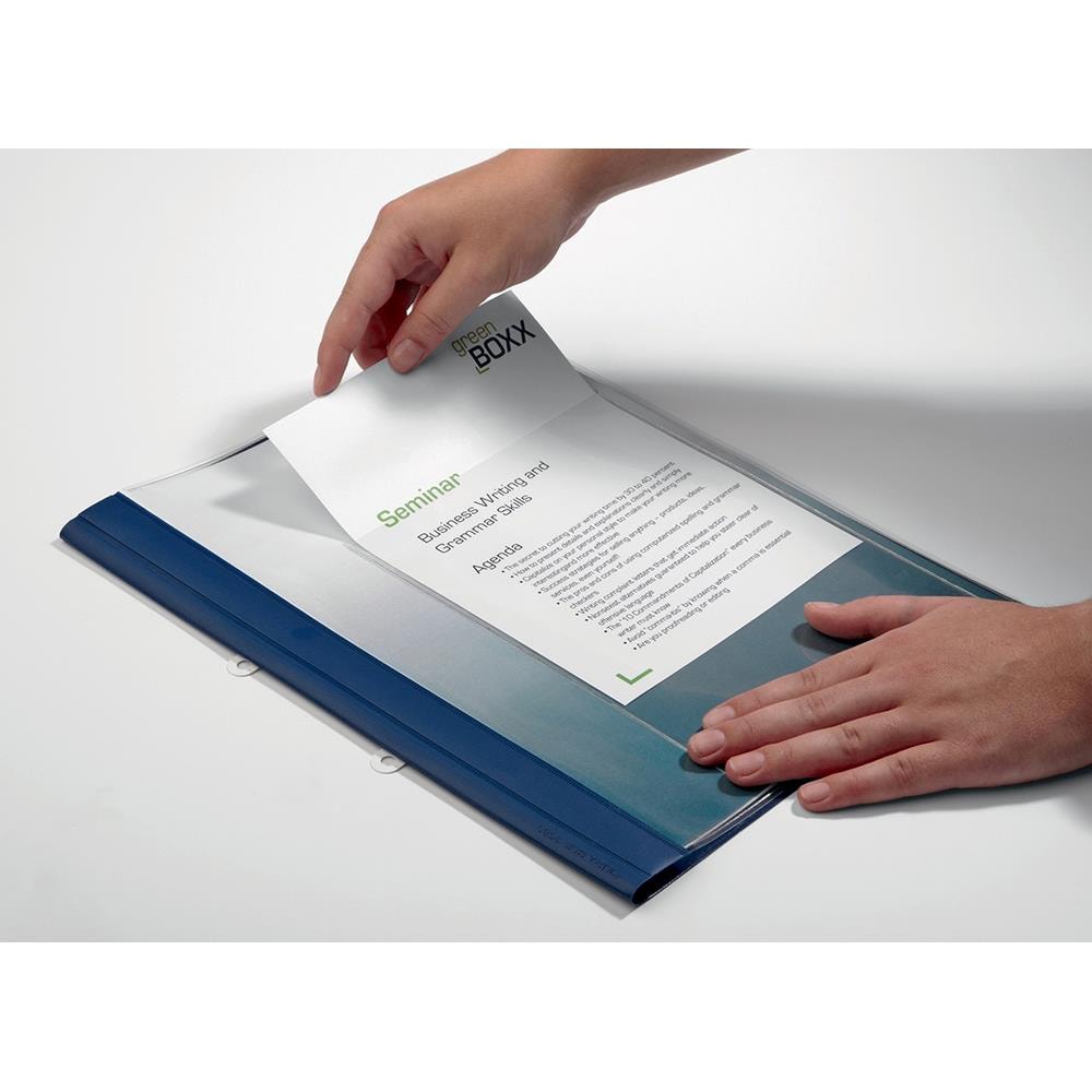 Buzunar autoadeziv DURABLE Pocketfix, 148 x 210 mm, 5 bucati, transparent