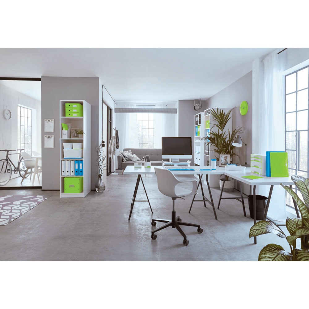Suport documente LEITZ Click & Store SL080211, carton, albastru