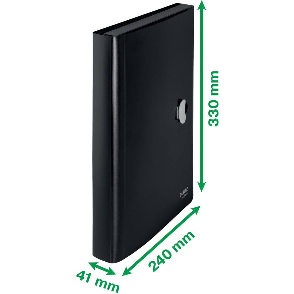 Mapa documente LEITZ Recycle SL462495, A4, plastic, negru