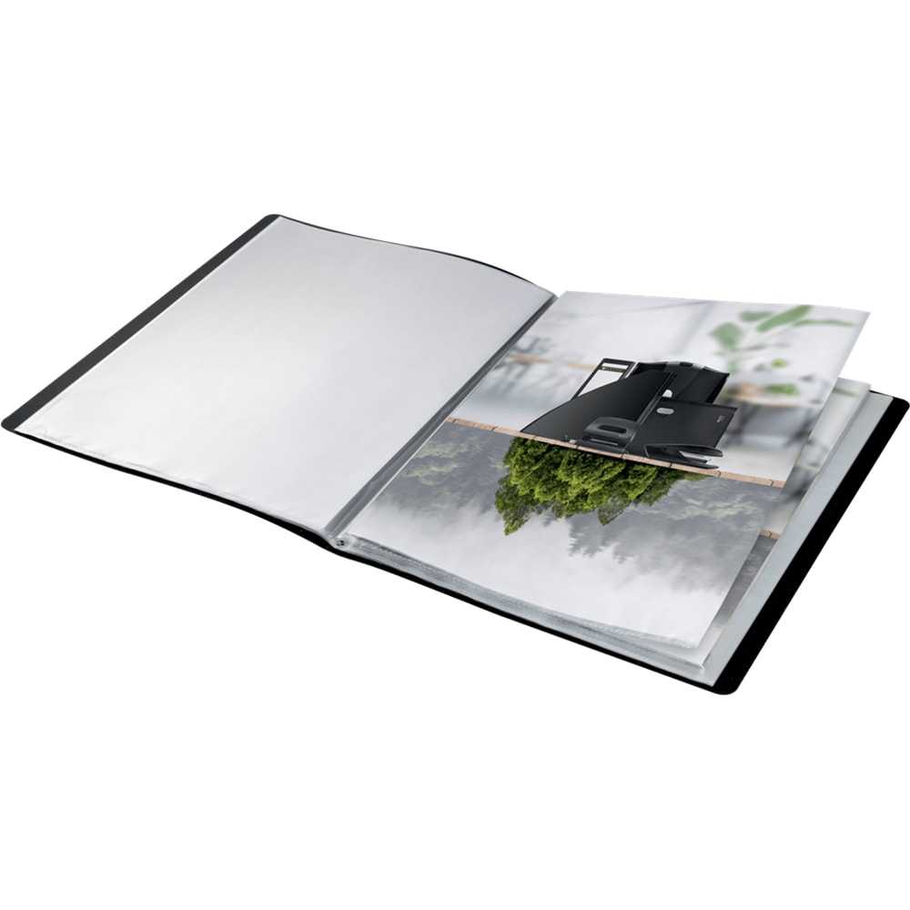 Mapa documente LEITZ Recycle SL760095, A4, plastic, negru