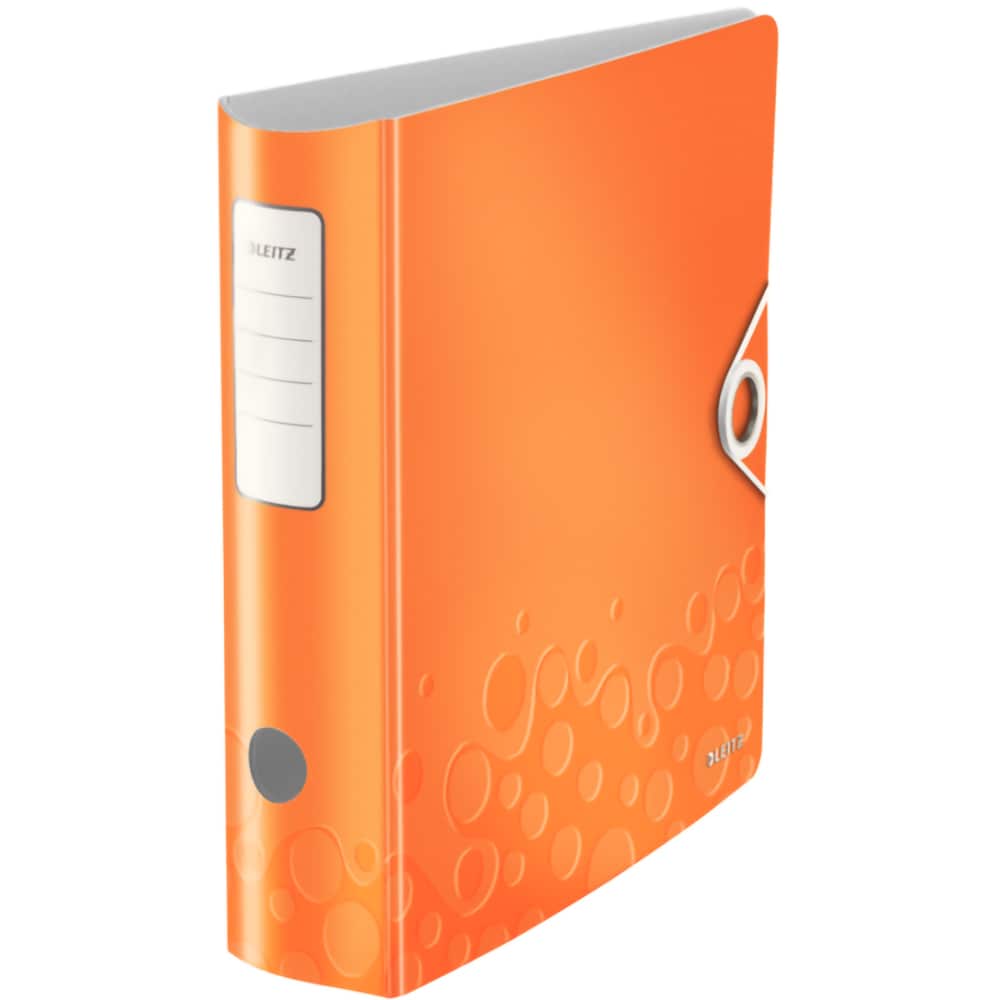 Biblioraft LEITZ 180 Active WOW, polyfoam, A4, 82 mm, galben