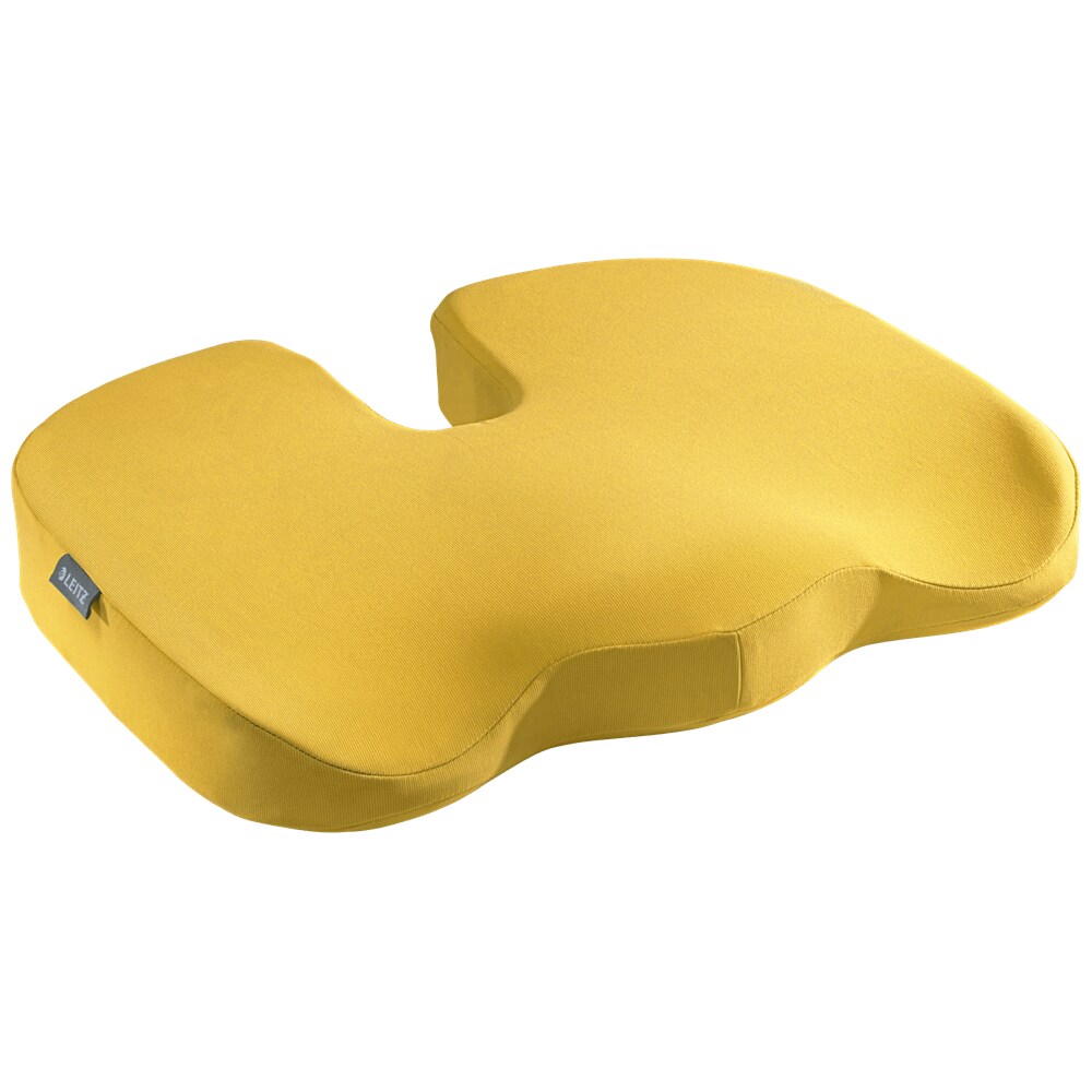 Perna ergonomica LEITZ Cosy, 45.5 x 35.5 x 7.5 cm, galben