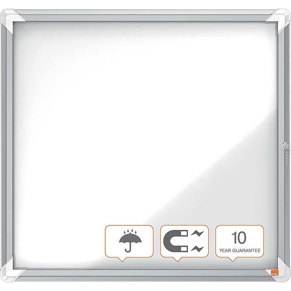 Avizier NOBO Premium Plus, 6 x A4, argintiu