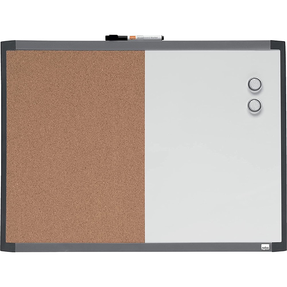 Tabla magnetica NOBO Combo, 58 x 43 cm, alb