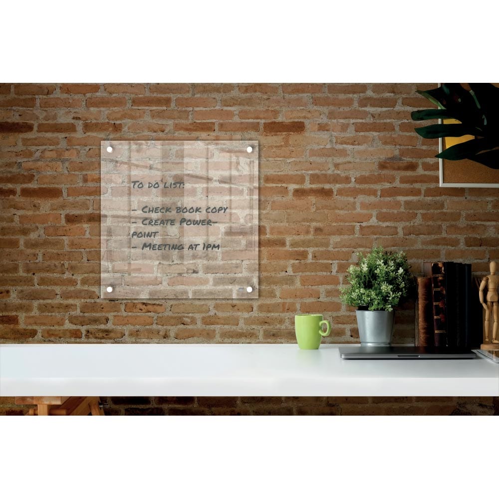 Tabla nemagnetica NOBO SL915619, 30 x 30 cm, transparent