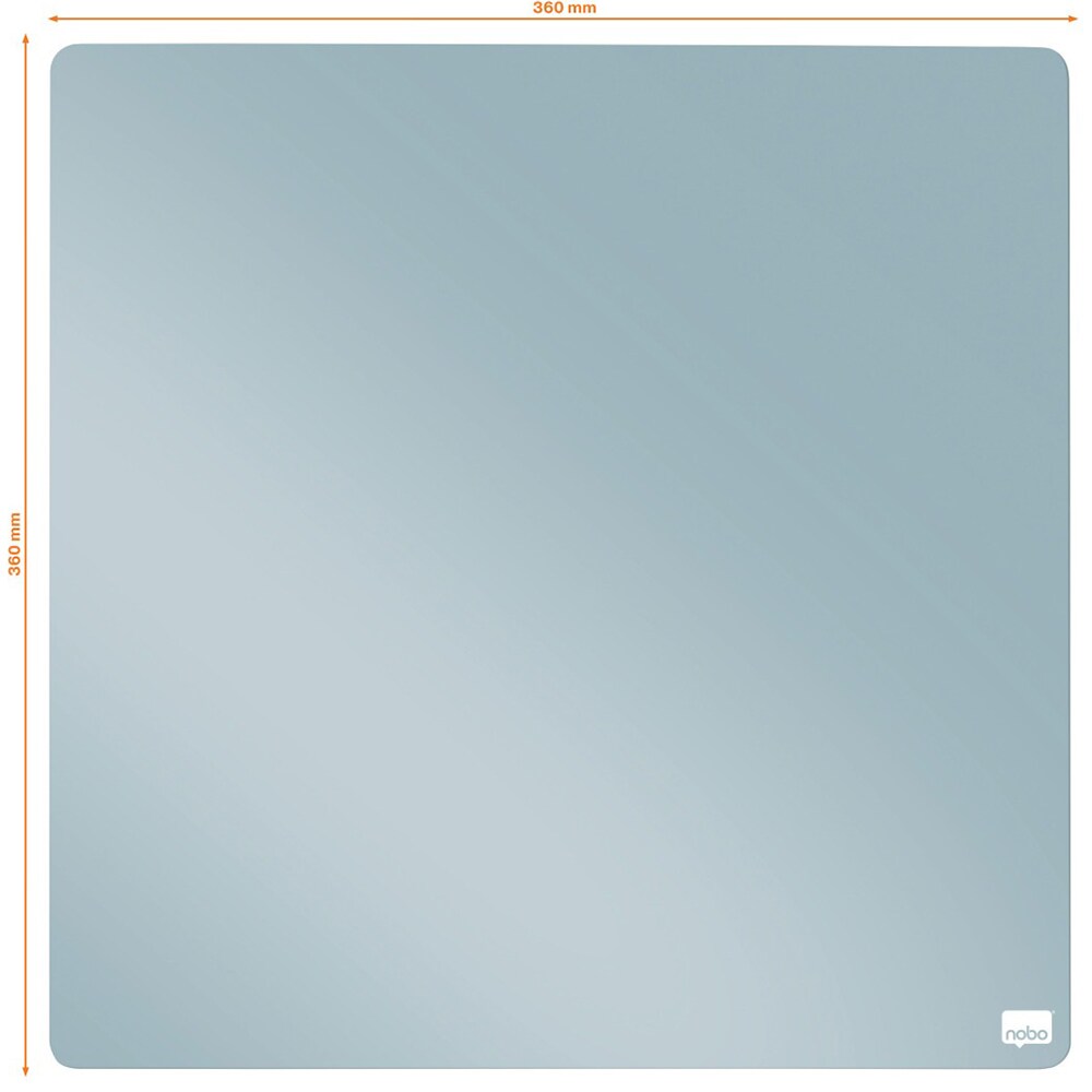 Tabla magnetica NOBO SL915624, 36 x 36 cm, albastru deschis