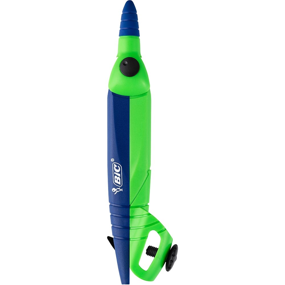 Compas BIC Explore pentru scoala primara, albastru-rosu