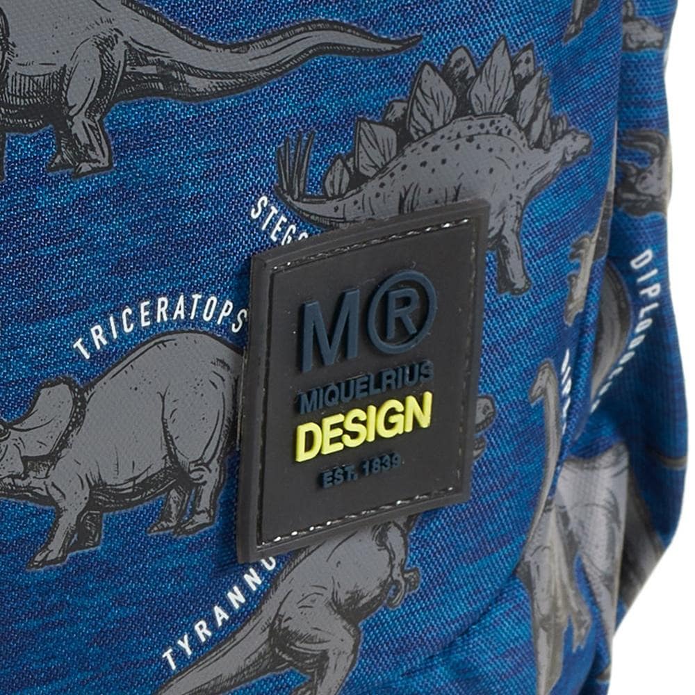 Ghiozdan APLI Design Dinozaur, multicolor