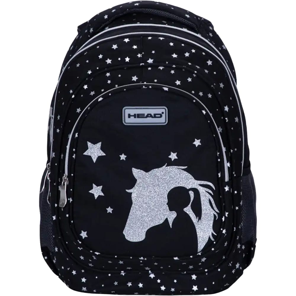 Ghiozdan HEAD AB330 Silver Dream, negru