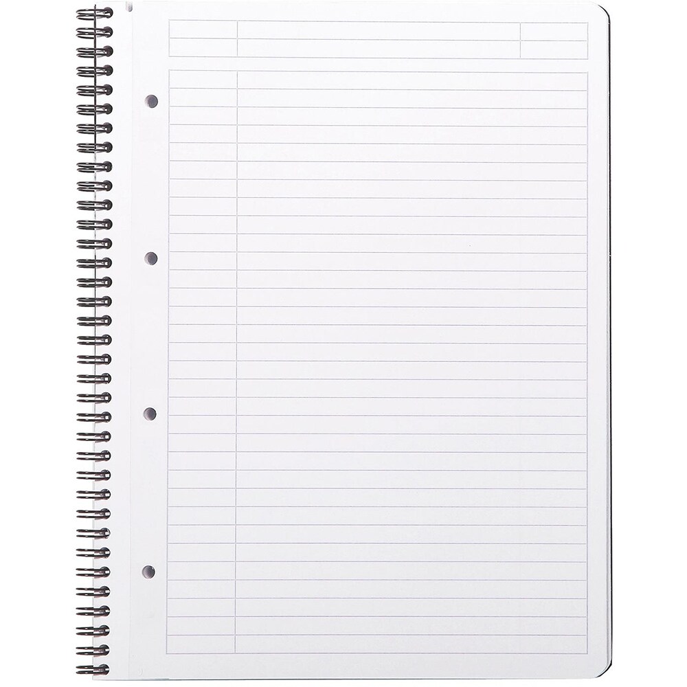 Caiet pentru scoala CLAIREFONTAINE Rhodiactive, Dictando, A4, 80 file, legatura spirala, negru