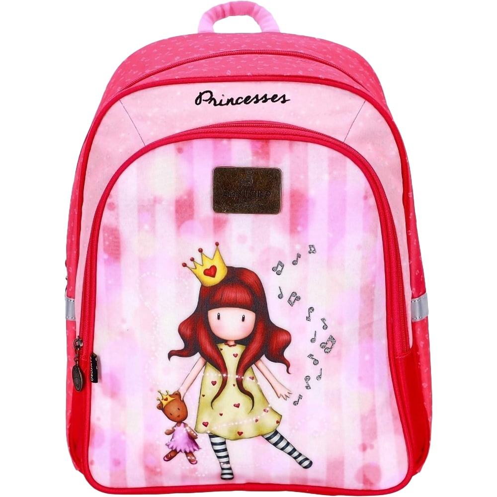 Ghiozdan GORJUSS Princesses, rosu