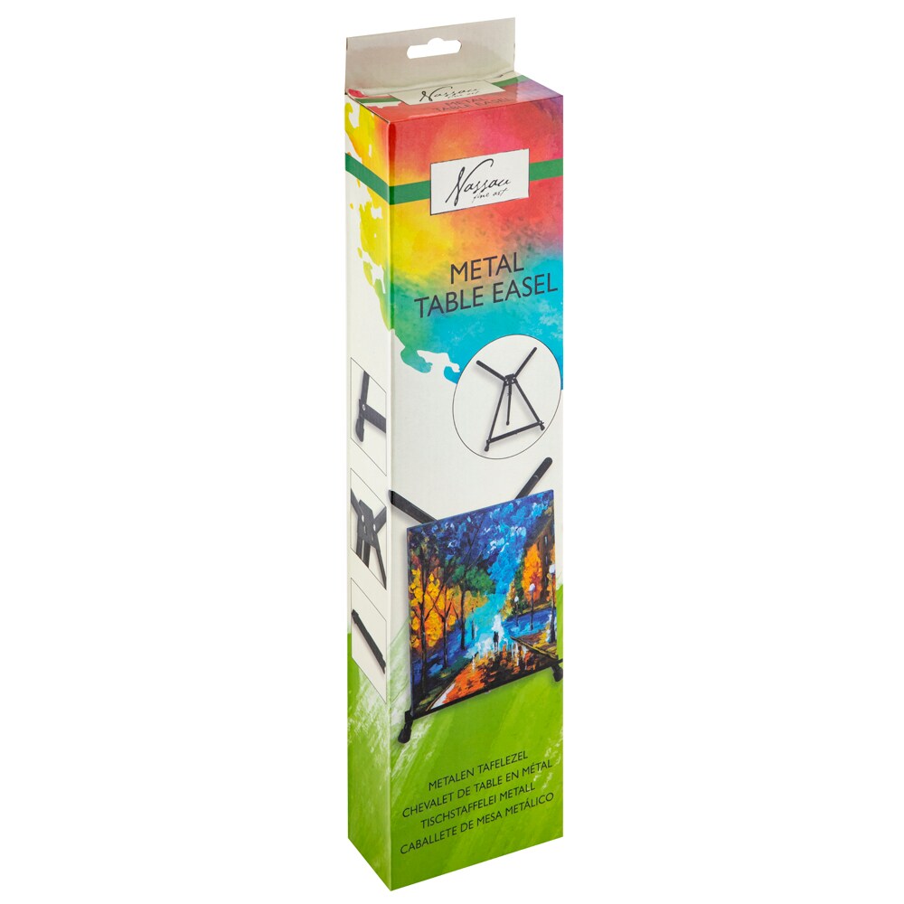 Sevalet pentru pictura NASSAU Creative Craft, aluminiu, 60 x 37 cm