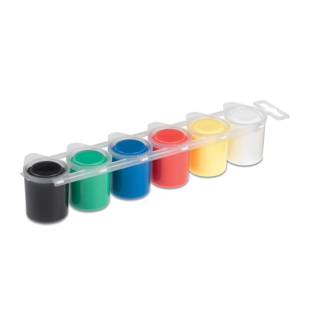 Tempera PRIMO MC002250, 25 ml, 6 culori