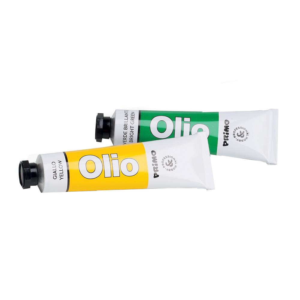 Tempera pe baza de ulei PRIMO MC004254, 18 ml, 10 culori