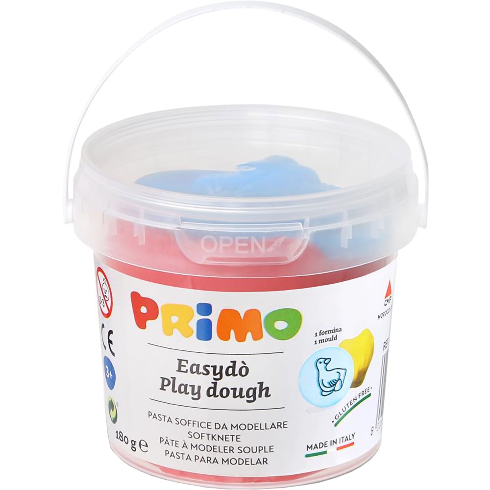 Pasta modelatoare PRIMO Morocolor, 180 g/culoare, 6 culori