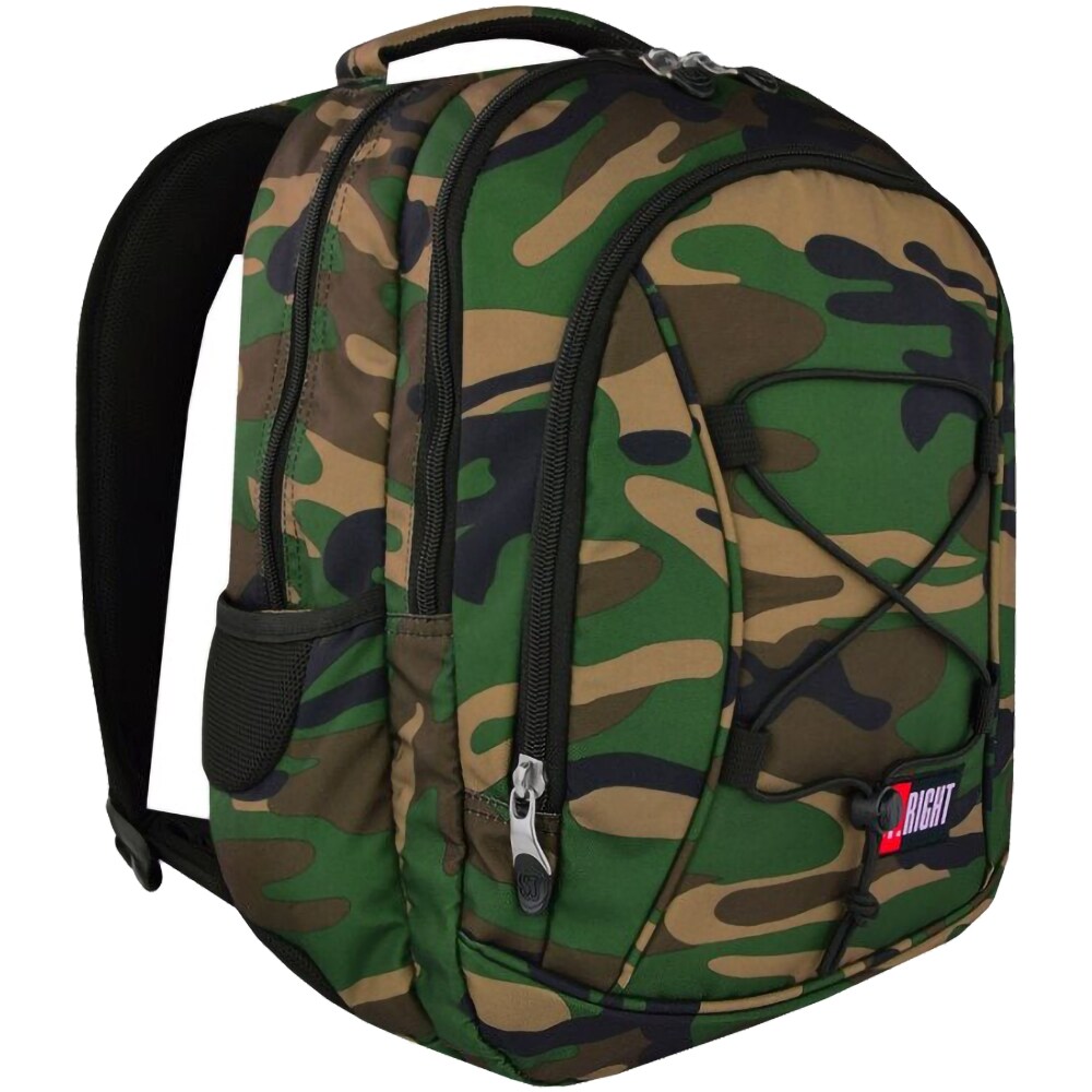 Ghiozdan RTC BP32 Army, multicolor