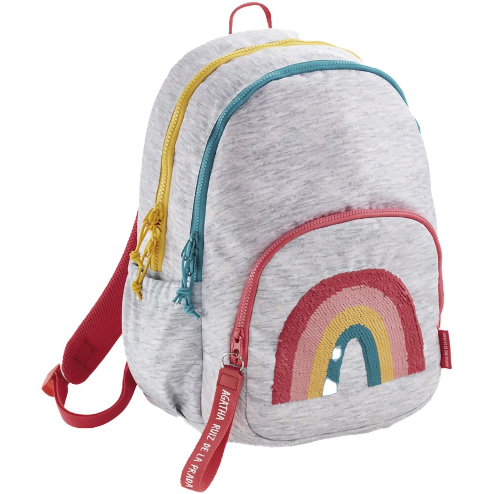 Ghiozdan MIQUELRIUS design curcubeu, multicolor