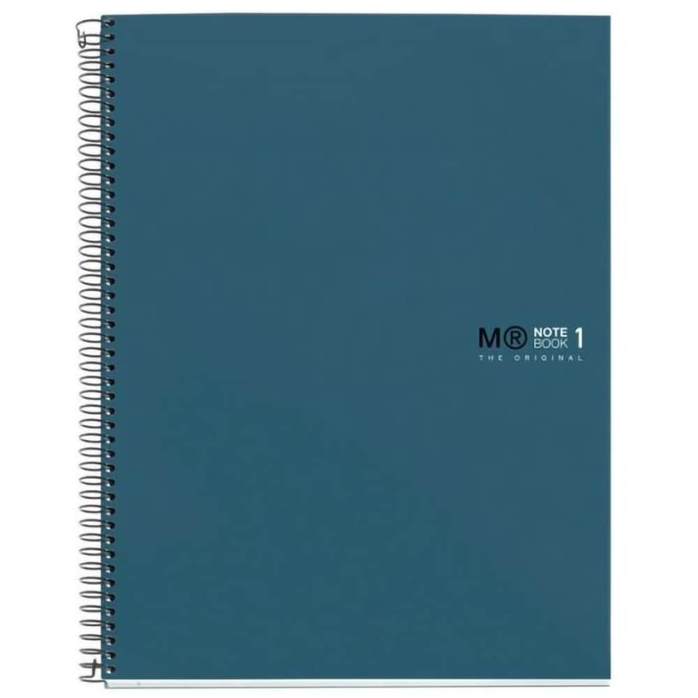 Caiet pentru scoala MIQUELRIUS Original, Matematica, A5, 80 file, legatura spirala, bleumarin