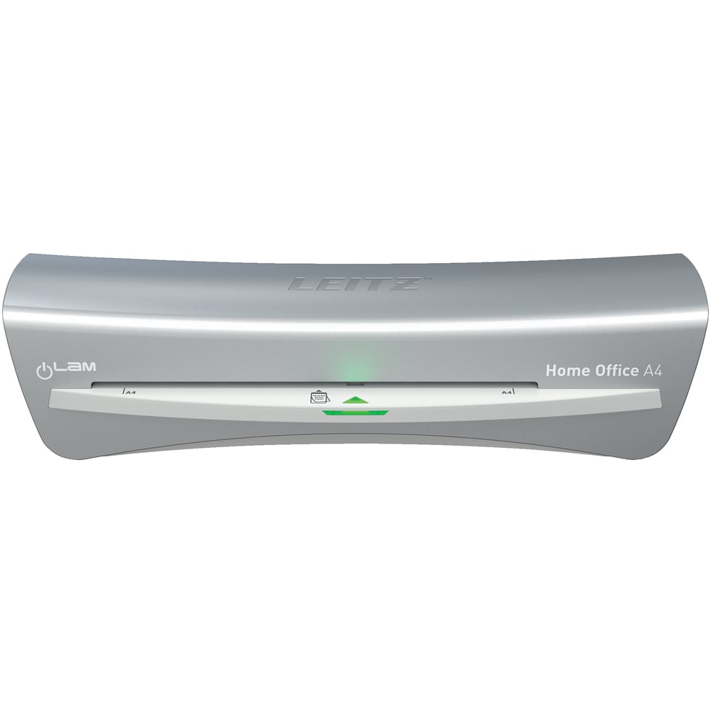 Laminator LEITZ iLAM Home Office, A4, kit folii laminare inclus, argintiu