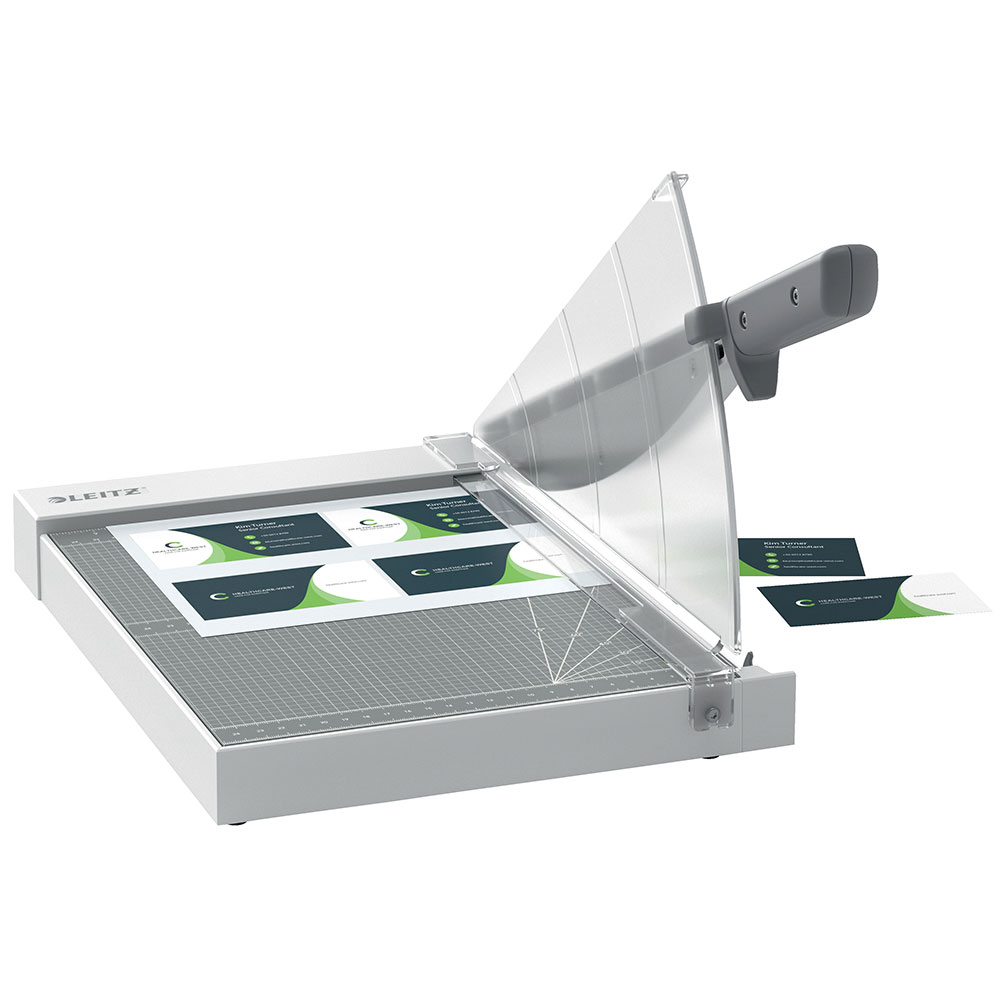 Ghilotina hartie LEITZ Precision, A4, 10 coli, indicator laser