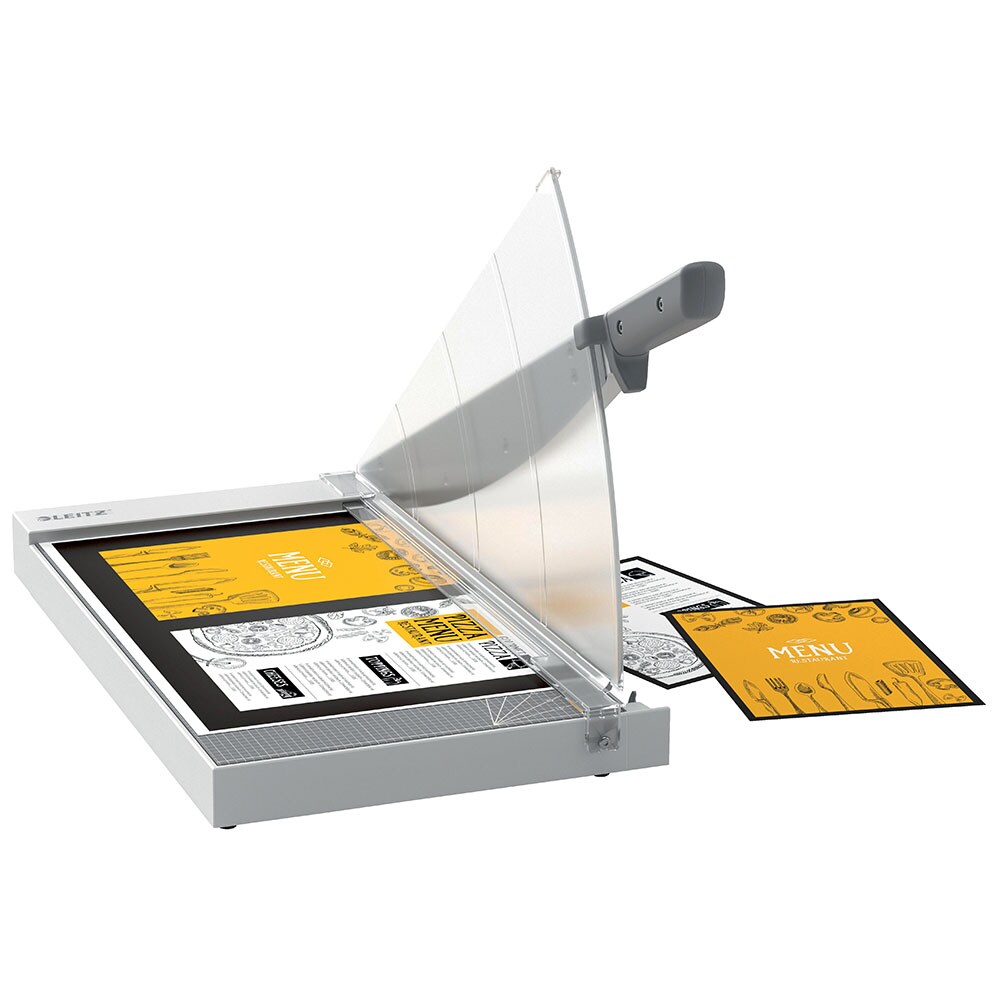 Ghilotina hartie LEITZ Precision, A3, 10 coli, indicator laser